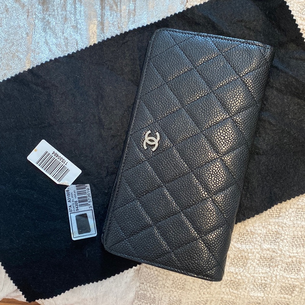 Authentic Chanel long wallet